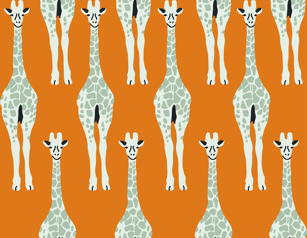 Giraffe ruggine