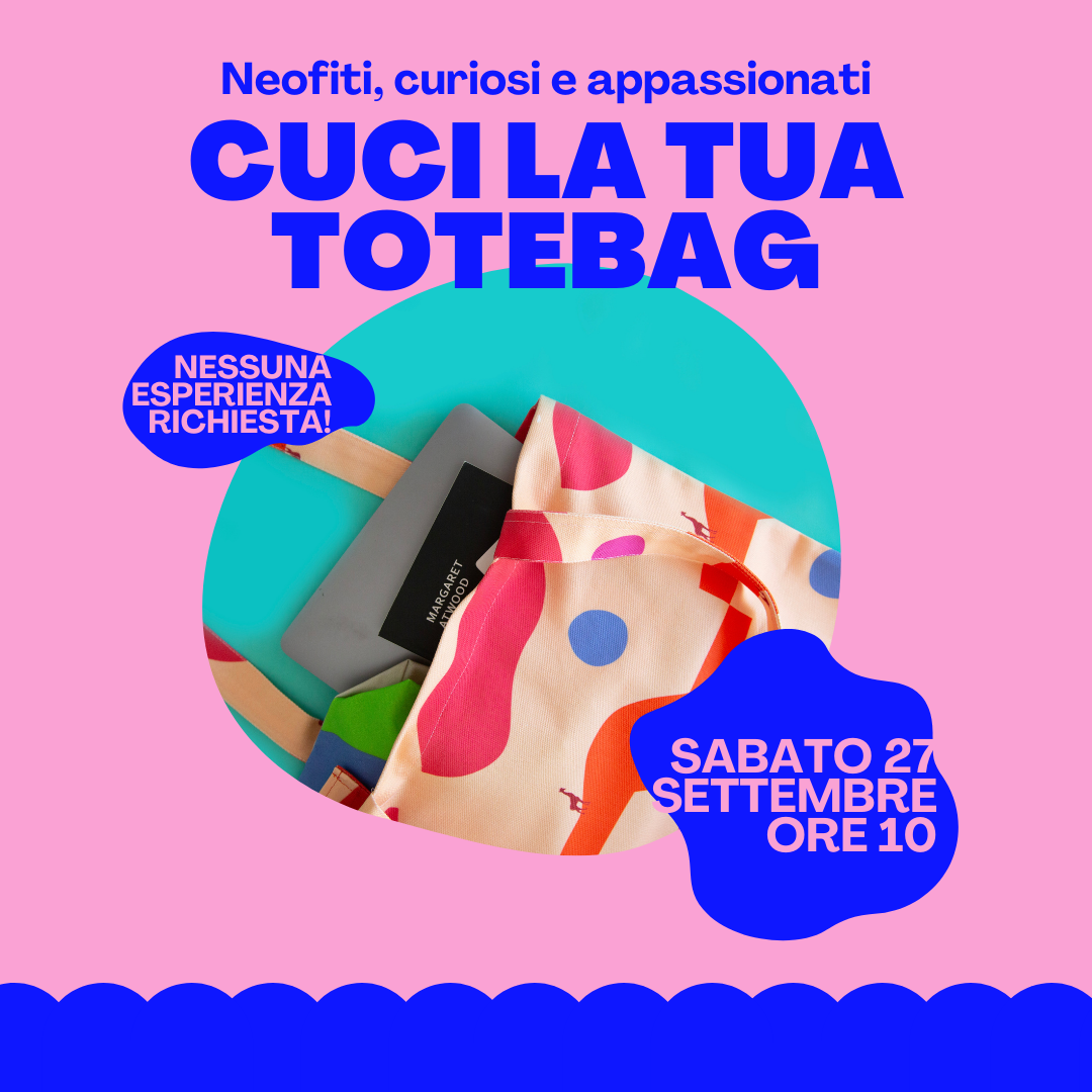 Cuci la tua totebag! - SETTEMBRE